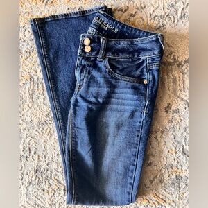 American Eagle Outfitters Dark Blue Flare Jeans